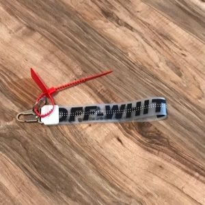 Off White Brand Wristlet Keyring